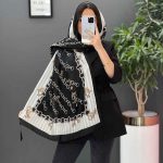 شال حریر نخ طرح LY