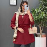 مانتو بالاژیله آستین سگک در ونوس مد