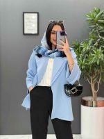مانتو یقه دوبل