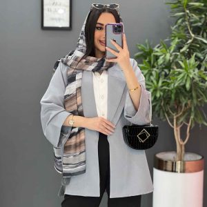 مانتو یقه دوبل