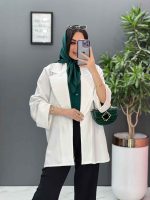 مانتو یقه دوبل