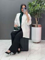 مانتو یقه دوبل