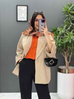 مانتو یقه دوبل