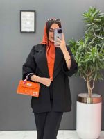 مانتو یقه دوبل