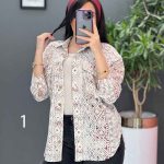 شومیز جلو دکمه سنتی در ونوس مد