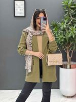 مانتو یقه انگلیسی