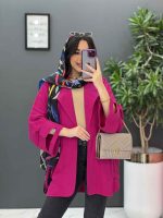 مانتو آستین برش دار