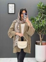 مانتو آستین برش دار