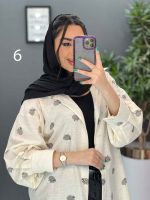 مانتو لنین شومیزی تک جیب کد 2801 - تصویر 19