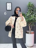 مانتو لنین شومیزی تک جیب کد 2801 - تصویر 22
