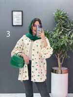 مانتو لنین شومیزی تک جیب کد 2801 - تصویر 5