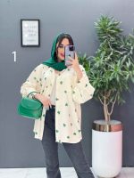 مانتو لنین شومیزی تک جیب کد 2801 - تصویر 11