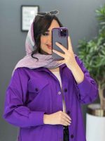 مانتو بنفش