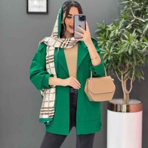 مانتو کتی لنین جیب کج در ونوس مد