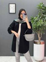 مانتو مشکی زنانه