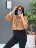 شومیز دخترانه کراواتی