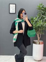 مانتو بهاره مشکی