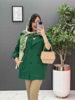 مانتو یشمی لینن
