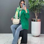 مانتو لنین شش دکمه