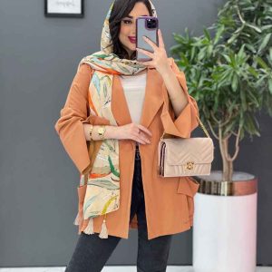 مانتو آستین چاک پشت پاگن
