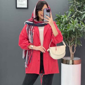 مانتو جیب دوبل آستین بند دار در ونوس مد