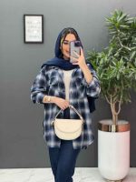 مانتو دخترانه چهارخونه