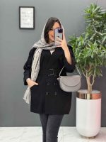 مانتو مشکی لنین