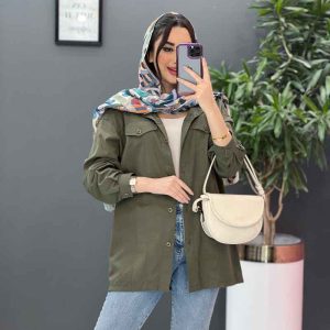 مانتو جلو دکمه