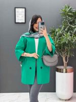 مانتو پانچ یقه مثلثی