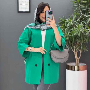 مانتو پانچ یقه مثلثی