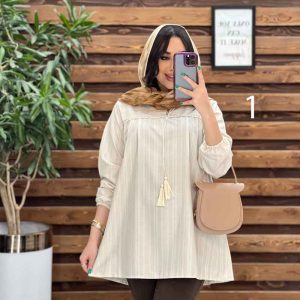 مانتو لنین جلو بسته منگوله دار
