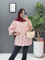 مانتو طرحدار سنتی کمرگت کد 2928 - تصویر 10