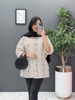 مانتو طرحدار سنتی کمرگت کد 2928 - تصویر 7