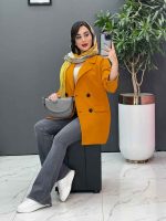 مانتو چهار دکمه شیک