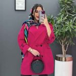 مانتو دخترانه گت دار