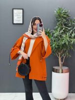 مانتو لنین آستین گت ضربدری کد 2803 - تصویر 18
