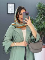 مانتو لنین آستین گت ضربدری کد 2803 - تصویر 17