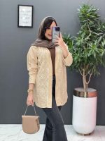 شومیز زنانه کرم