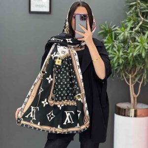 شال موهر طرح LV کد 2886