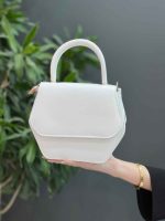 کیف دسته دار سفید