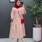 مانتو پیراهنی طرح سنتی در ونوس مد