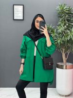 مانتو لنین آستین کش