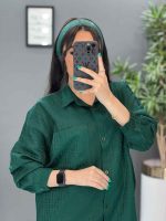 شومیز جلو دکمه