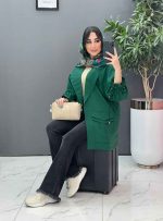 مانتو یقه انگلیسی