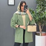 مانتو آستین گت سرجیب دوبل
