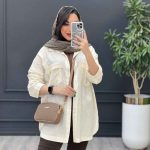 مانتو لنین سرجیب ریش دار
