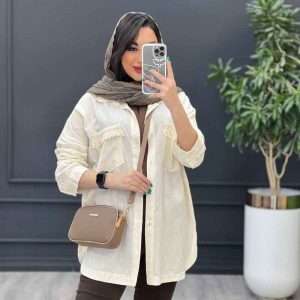 مانتو لنین سرجیب ریش دار