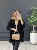 مانتو زنونه مشکی