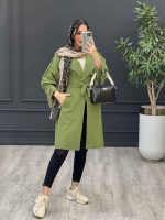 مانتو زیتونی زنونه