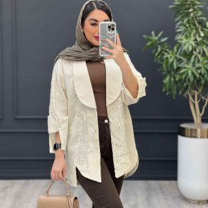 مانتو آینه دوزی